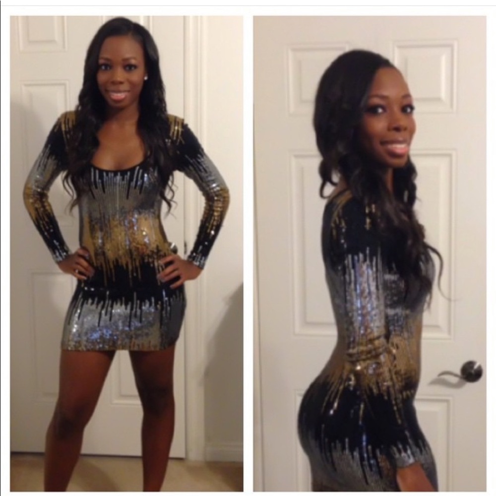 Guess by Marciano Sequin Dress